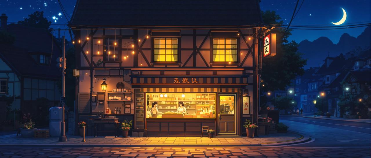月光面包店